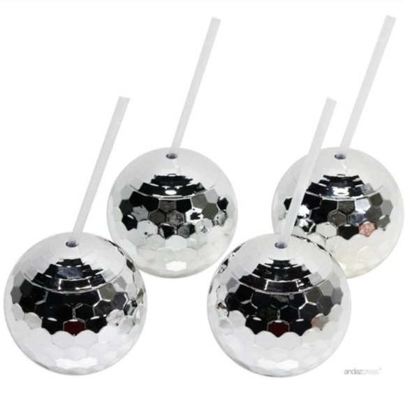 🇬🇧 Paperchase Disco Ball Tumbler Cup - Picture 3 of 14